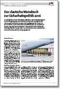 Nr. 201: Das deutsche Weissbuch zur Sicherheitspolitik 2016