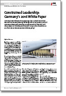 No. 201: Constrained Leadership: Germany’s New Defense Policy