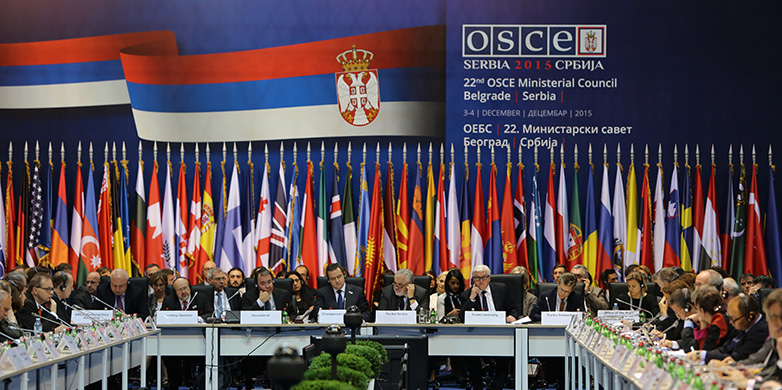 Enlarged view: OSZE-Ministerrat in Belgrad