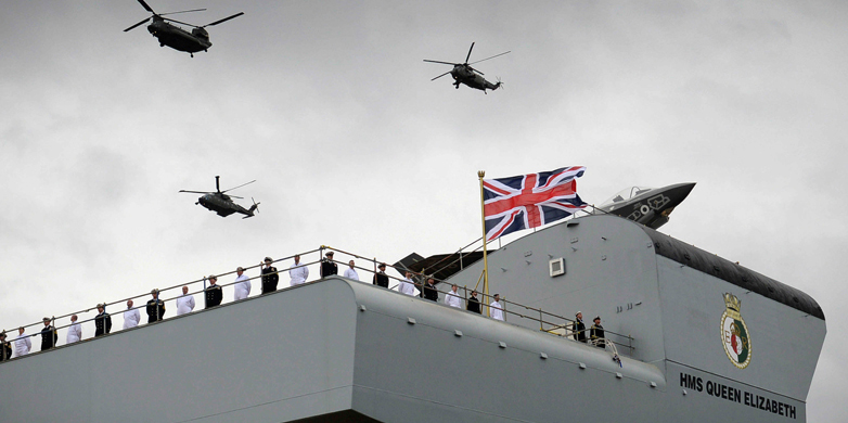 Vergrösserte Ansicht: HMS Queen Elizabeth